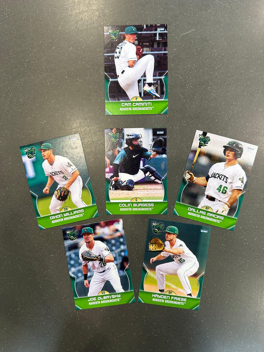Augusta GreenJackets 2025 UPDATED Team Set – Hive Pro Shop