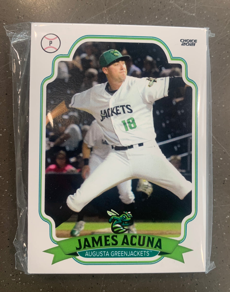 2021 Team Set Trading Cards Hive Pro Shop Augusta GreenJackets