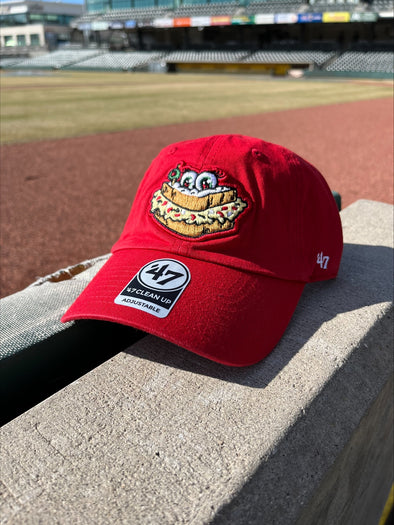 NWT MLB 47 Brand Clean Up Baseball Hat-Atlanta Braves Home Hat