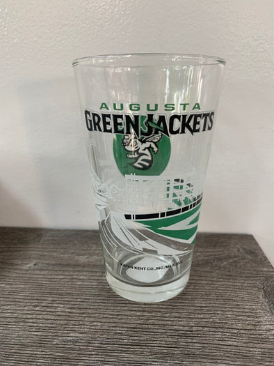 Augusta GreenJackets Stadium Pint Glass